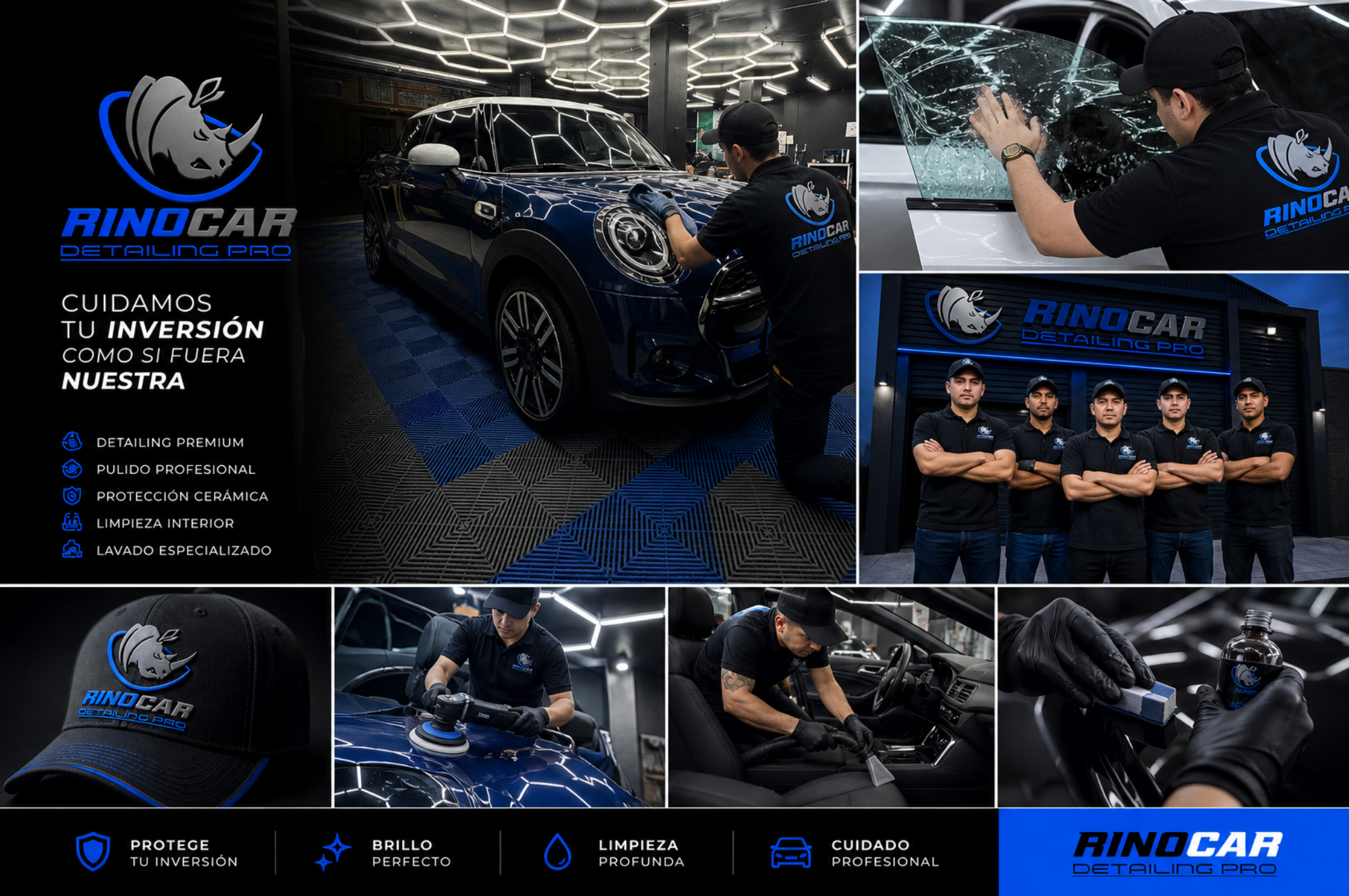 Equipo experto en estética automotriz